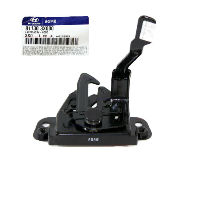 GENUINE 811303X000 Hood Lock Latch for Hyundai Elantra SEDAN 2011-2016