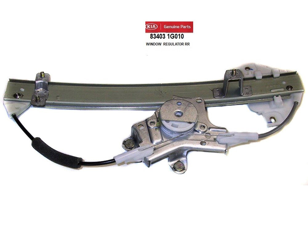 GENUINE 834031G010 Rear Left Window Regulator for KIA Rio 2006-2011