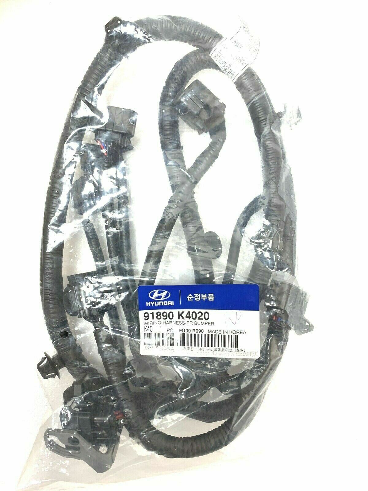 GENUINE Electric Front Bumper Harness Wire for Hyundai Kona 91890K4020