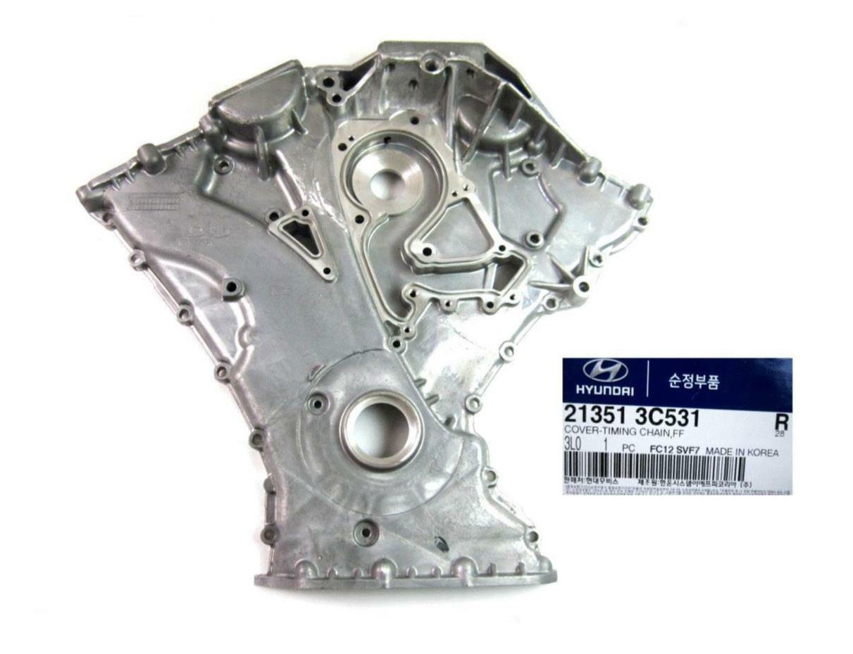 GENUINE TIMING COVER FOR 06-11 HYUNDAI KIA 3.3L 3.8L V6 oem 213513C531