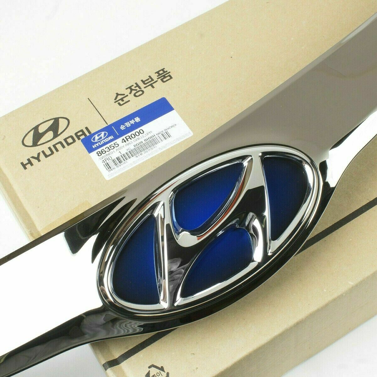 GENUINE Hood Molding for 2011-2015 Hyundai Sonata HYBRID 863554R000