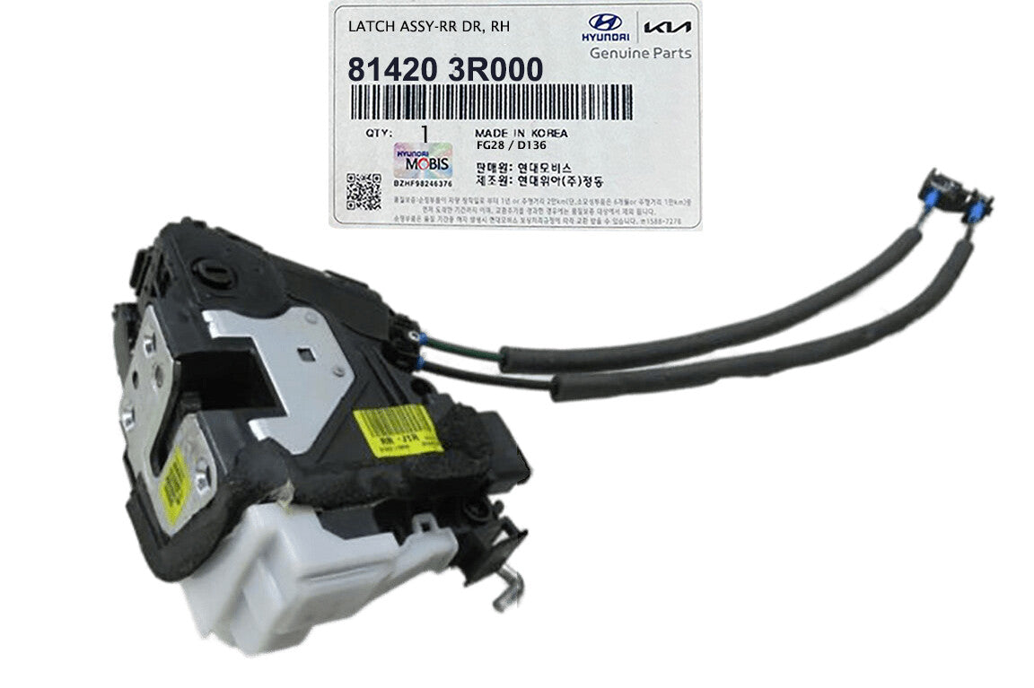 GENUINE 814203R000 Door Lock Latch Actuator Rear Right for Kia Cadenza 2014-2016