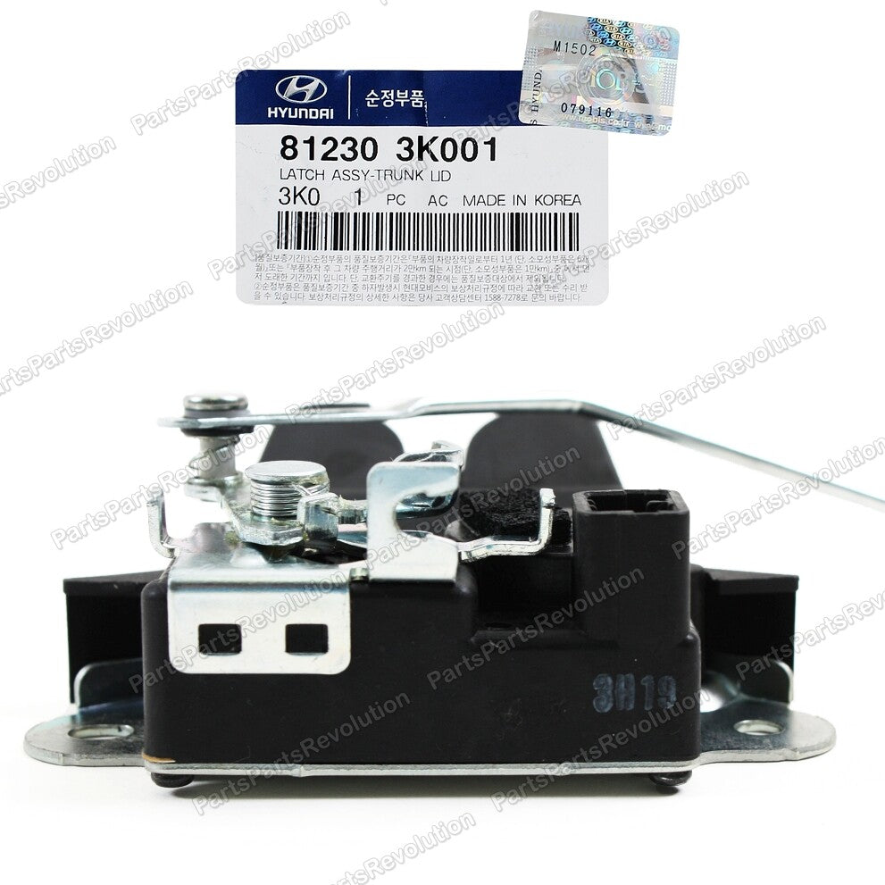 GENUINE Latch Lock Actuator Trunk 812303K001 for Hyundai Sonata 06-08