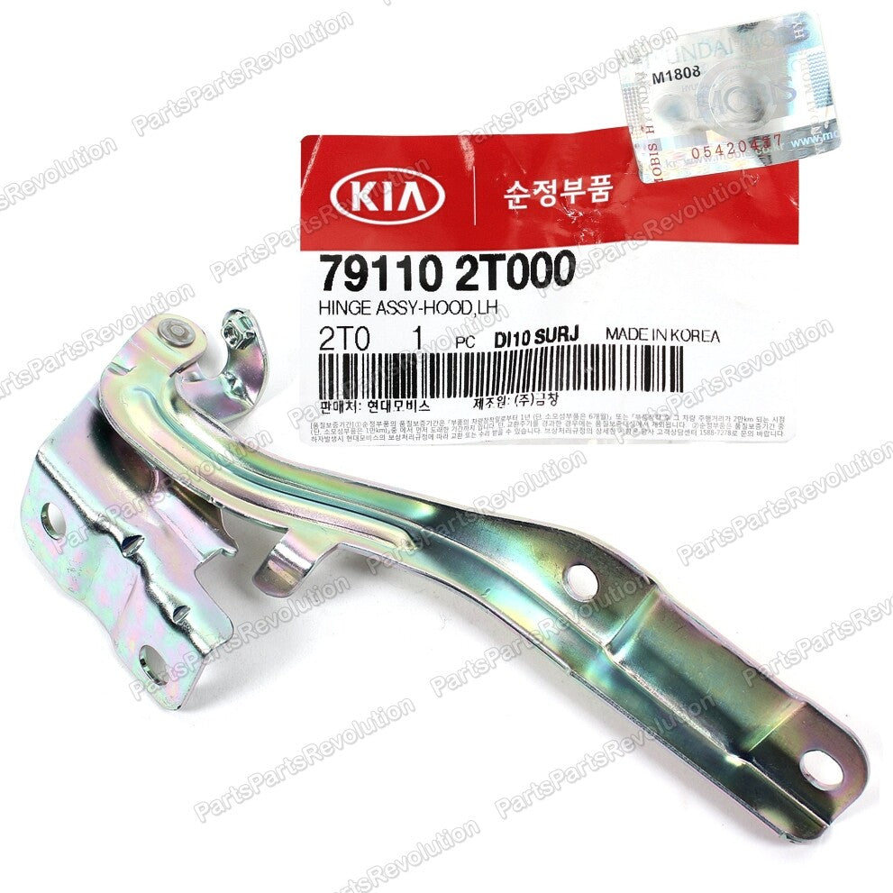 GENUINE Hood Hinge Left 791102T000 for Kia 2011-2016 Optima