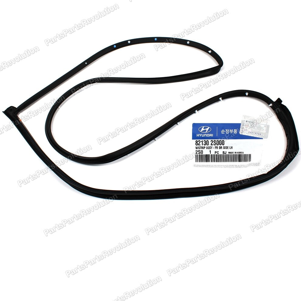 GENUINE Door Weather-Strip Front DRIVER for 10-15 Hyundai Tucson 821302S000