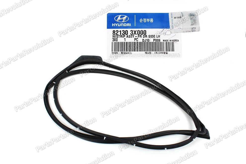 GENUINE Weatherstrip Front Door DRIVER for 11-16 Hyundai Elantra OEM 821303X000