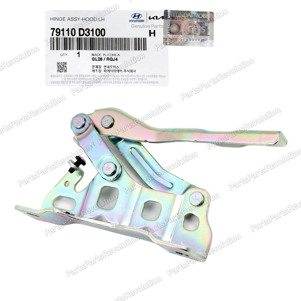 GENUINE Hood Hinge Left 79110D3100 for Hyundai 2016-2021 Tucson