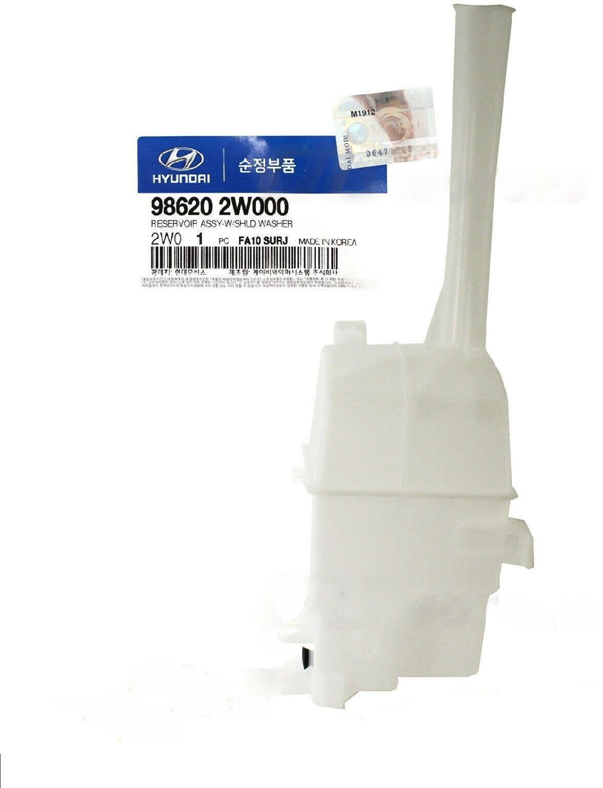 GENUINE 986202W000 Wiper Washer Fluid Reservoir Tank for Hyundai Santa Fe 13-18