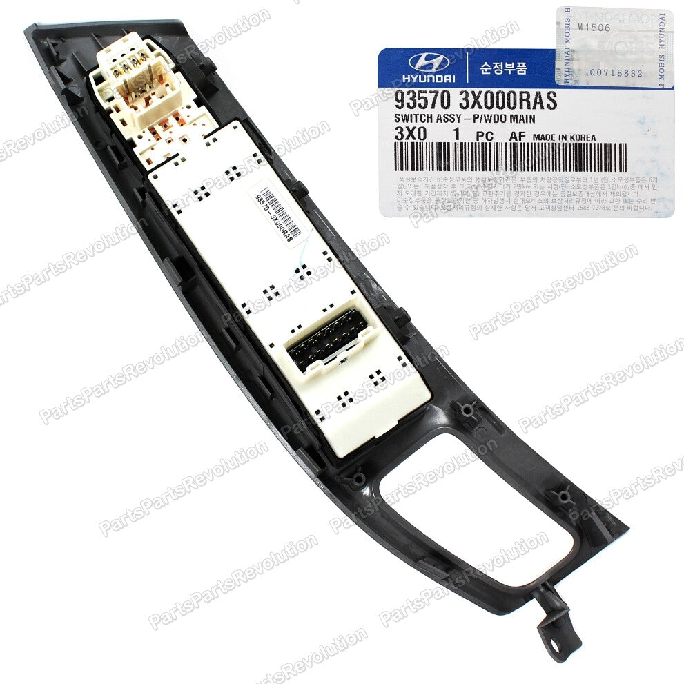 Window Switch Gray Left 935703X000RAS for Hyundai 2011-2013 Elantra