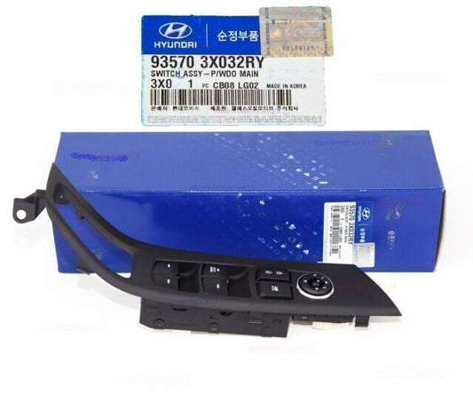 GENUINE 935703X032RY Left Power Window Main Switch for Hyundai Elantra 2014-2016