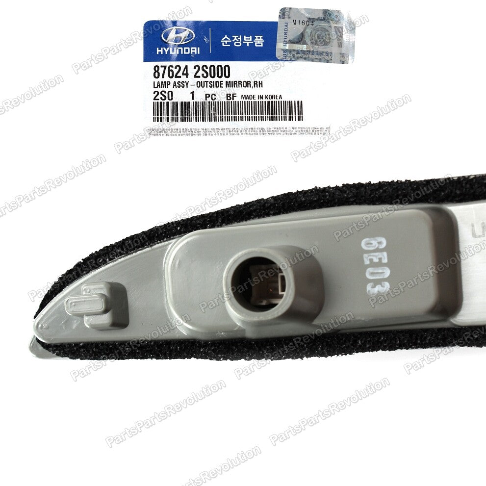 876242S000 Side Mirror Turn Signal Lamp Right for Hyundai Tucson 2010-2012