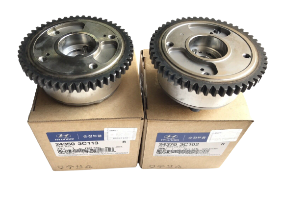 GENUINE CVVT Gear SET 243503C113 243703C102 for 3.5L 3.8L HYUNDAI KIA 2007-2014