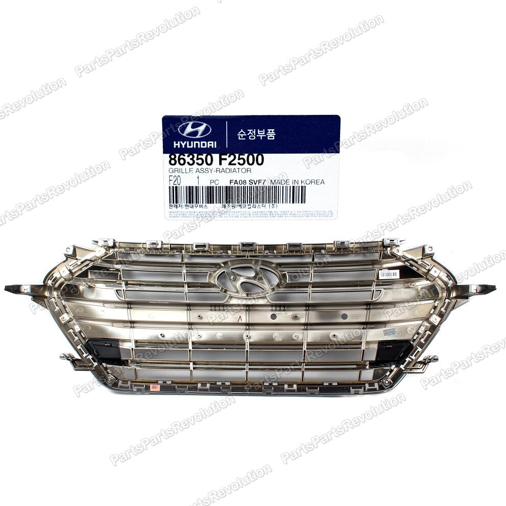 Radiator Grille & Molding 86350F2500 for Hyundai Elantra 1.6L 2017-2018