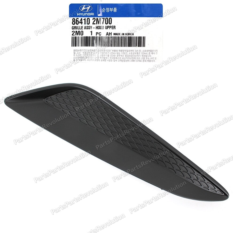 864102M700 Bonnet Hood Garnish Vent Left for Hyundai GENESIS Coupe 2013-2016