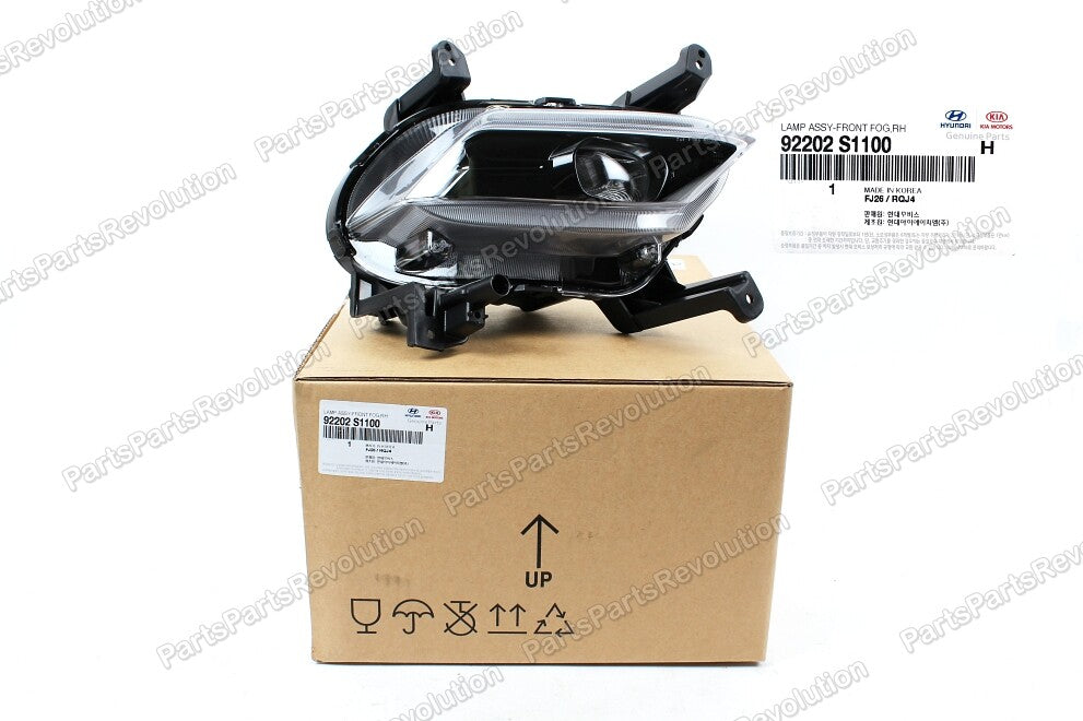 GENUINE LED Fog Lamp Light PASSENGER for 19-20 Hyundai Santa Fe 92202S1100?????