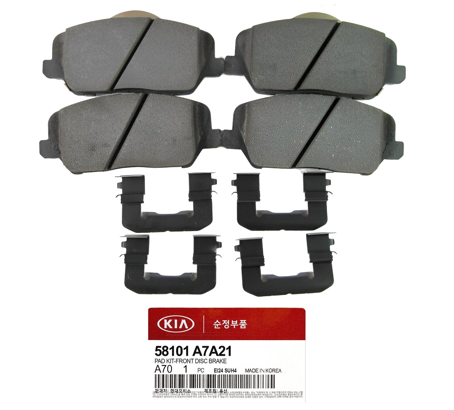 GENUINE 58101A7A21 Front Brake Pad Kit for KIA Forte 2017-2018