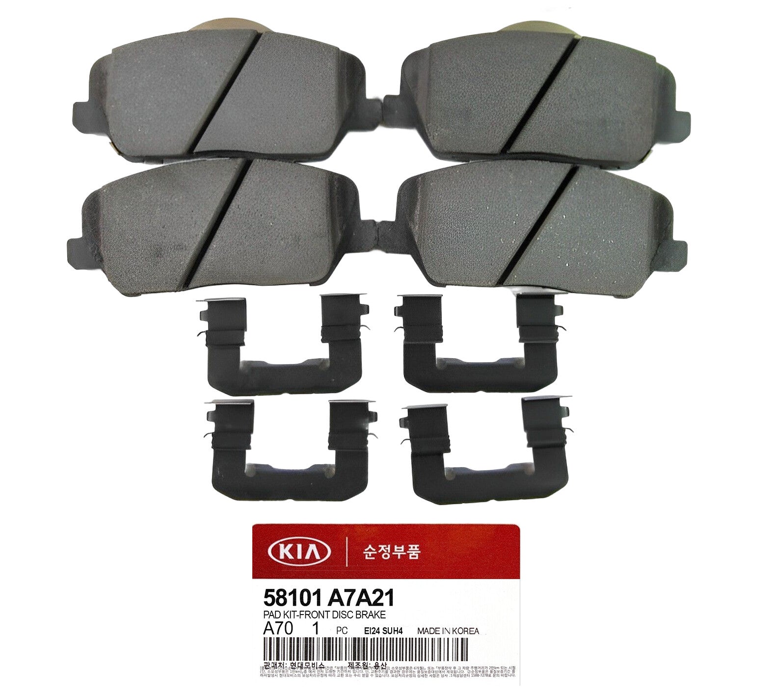 GENUINE 58101A7A21 Front Brake Pad Kit for KIA Forte 2017-2018