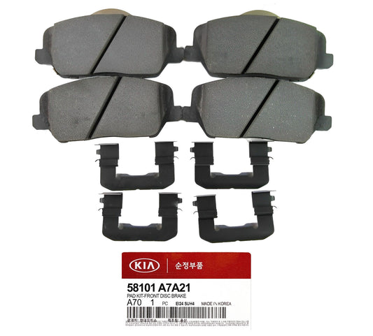 GENUINE 58101A7A21 Front Brake Pad Kit for KIA Forte 2017-2018