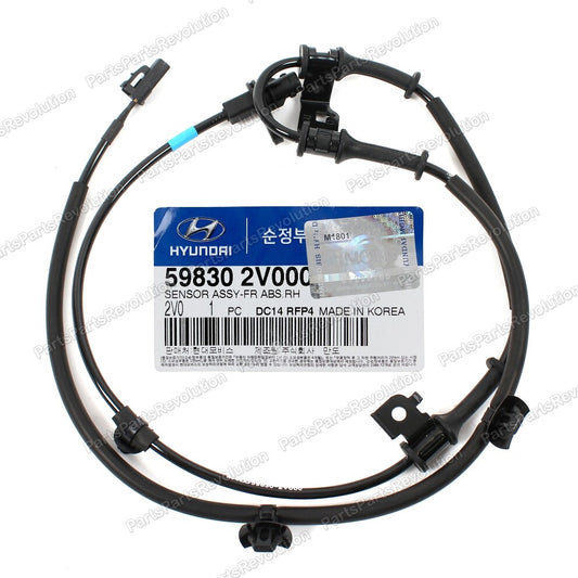 ABS Speed Sensor Front Right 598302V000 for Hyundai 2012 Veloster Base 1.6L