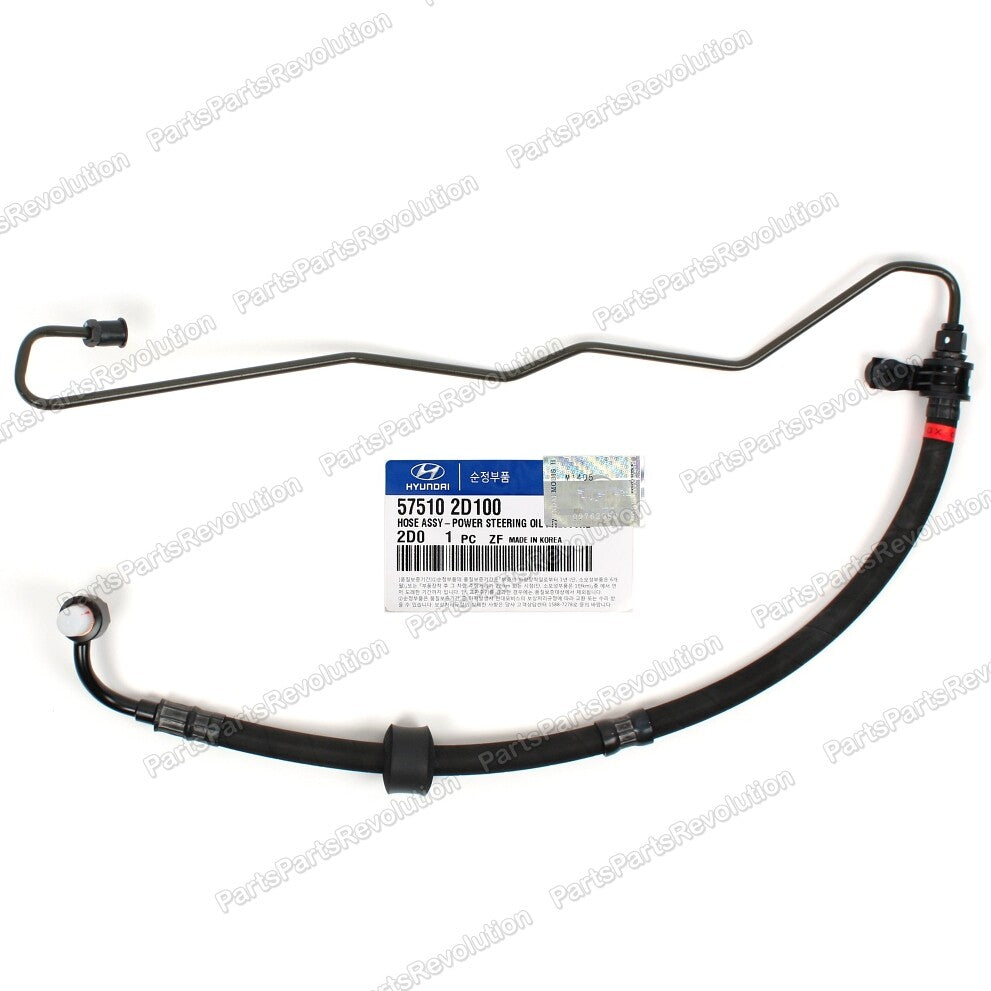 Power Steering Pressure Hose 575102D100 for Hyundai Elantra Tiburon 2001-2008