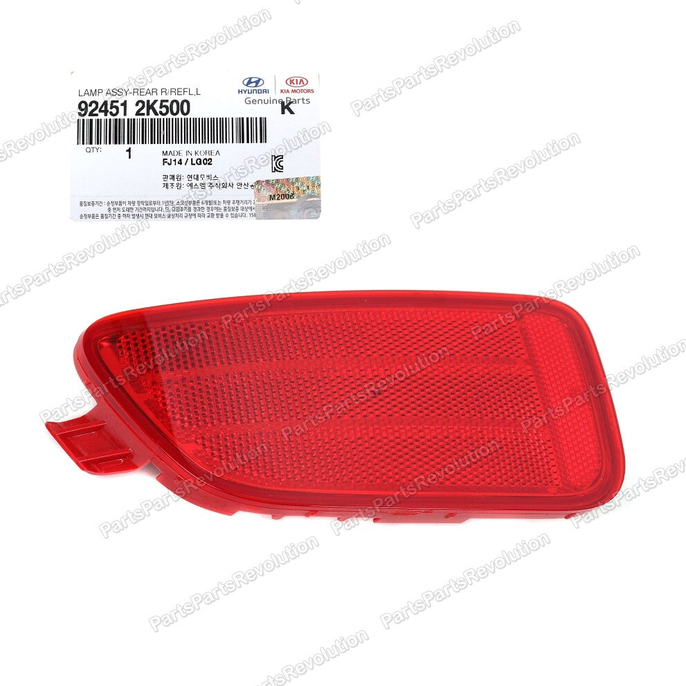 Reflector Light Lamp Rear Left 924512K500 for Kia Soul 2012-2013