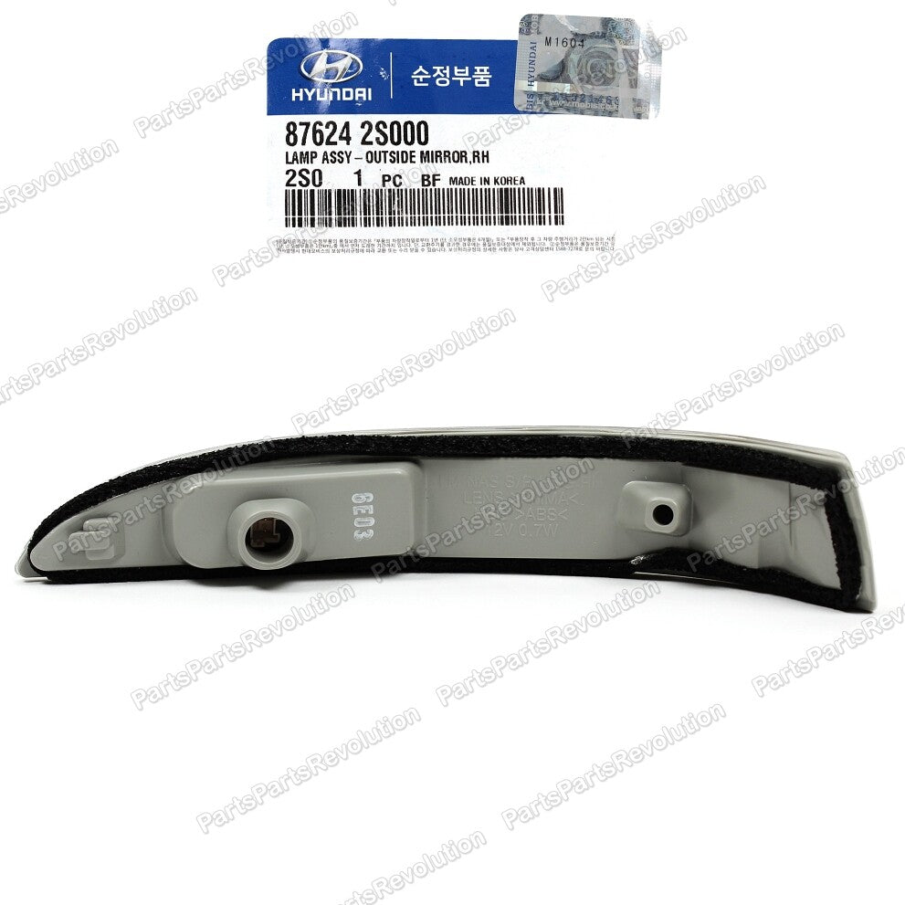 876242S000 Side Mirror Turn Signal Lamp Right for Hyundai Tucson 2010-2012