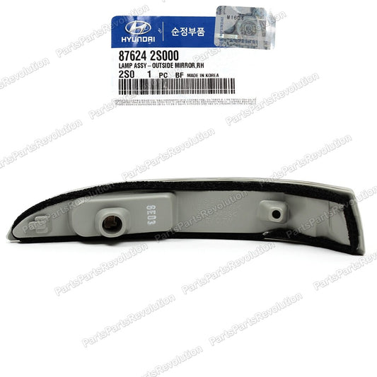 876242S000 Side Mirror Turn Signal Lamp Right for Hyundai Tucson 2010-2012
