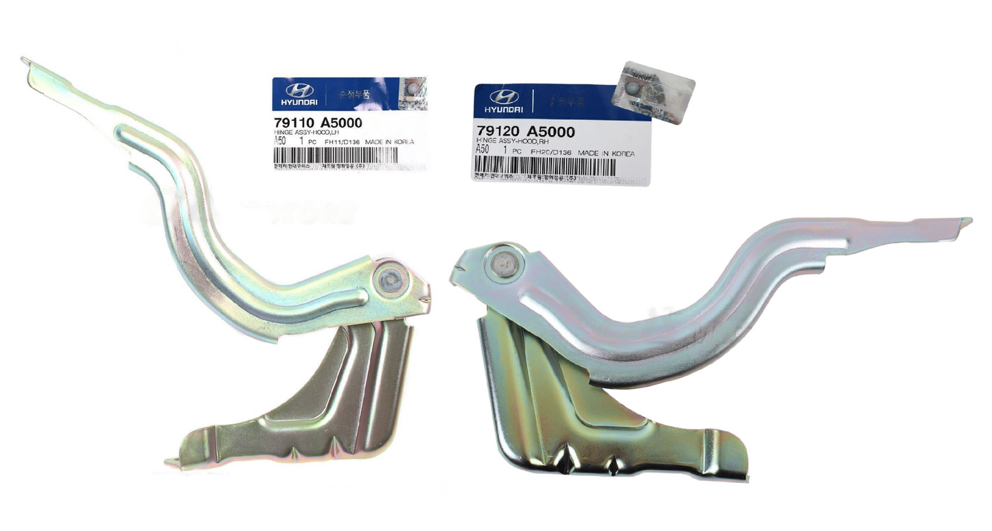 GENUINE 79110A5000 79120A5000 Hood Hinge SET for Hyundai Elantra GT 13-17