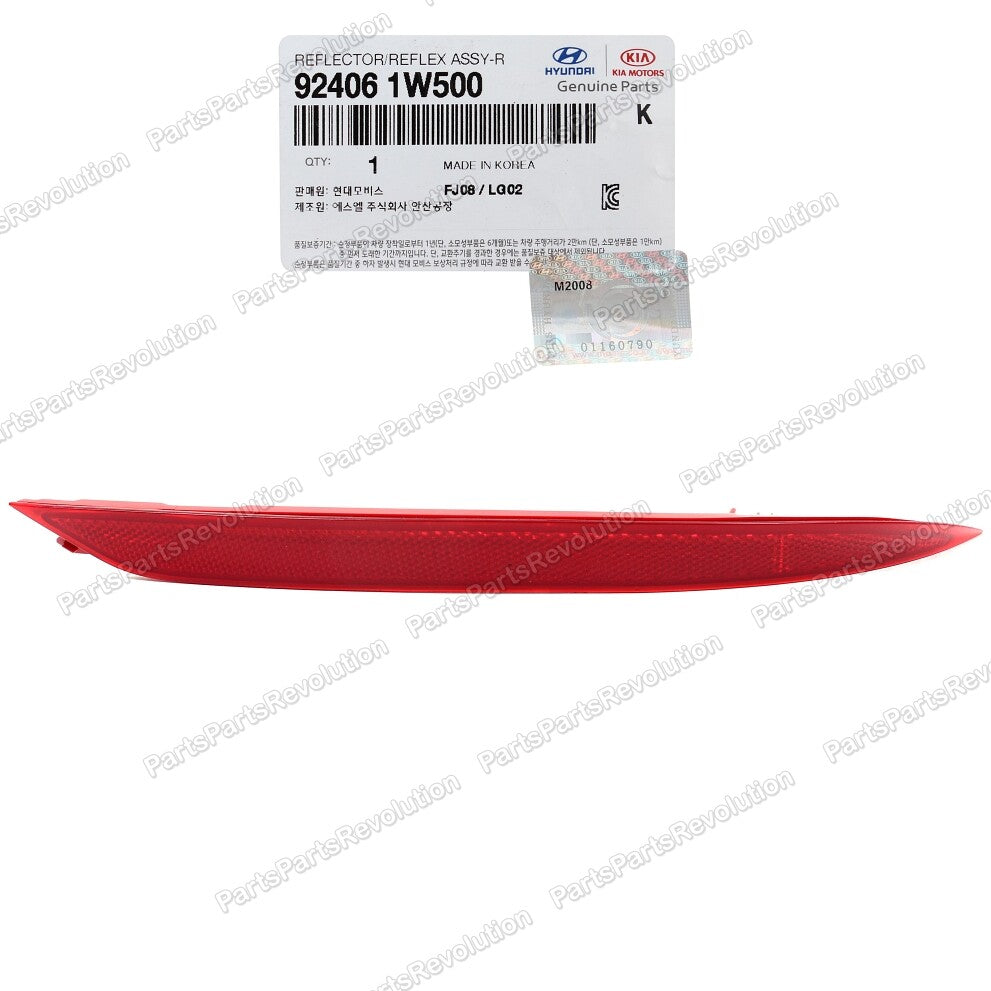 Bumper Reflector Rear Right 924061W500 for Kia Rio 2015-2017