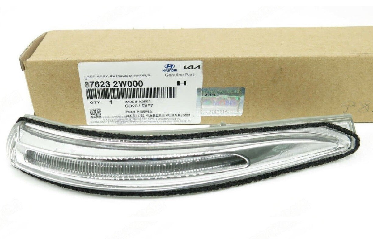 GENUINE 876232W000 OutSide Mirror Turn Signal Right for Hyundai Santa Fe