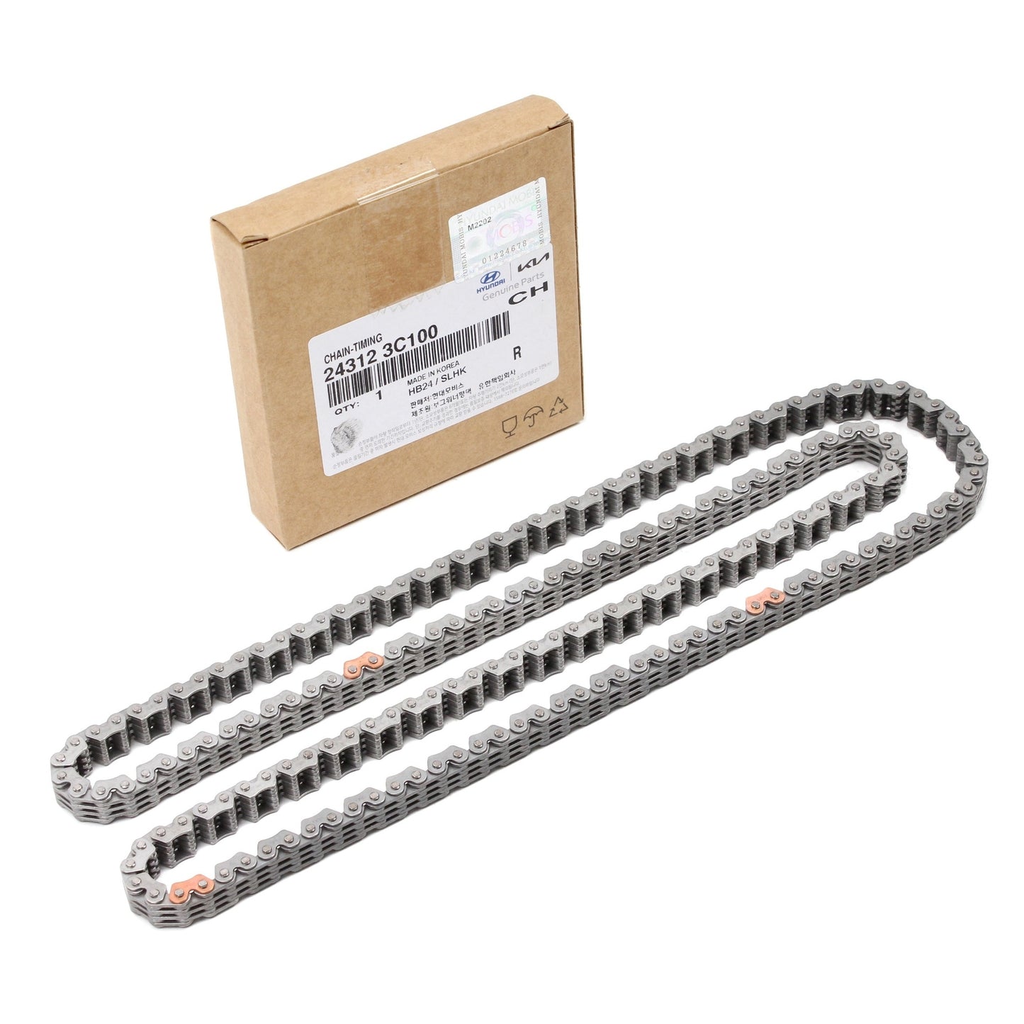 GENUINE 243123C100 Timing Chain for Hyundai & KIA 3.3L 3.5L 3.8L 2006-2015