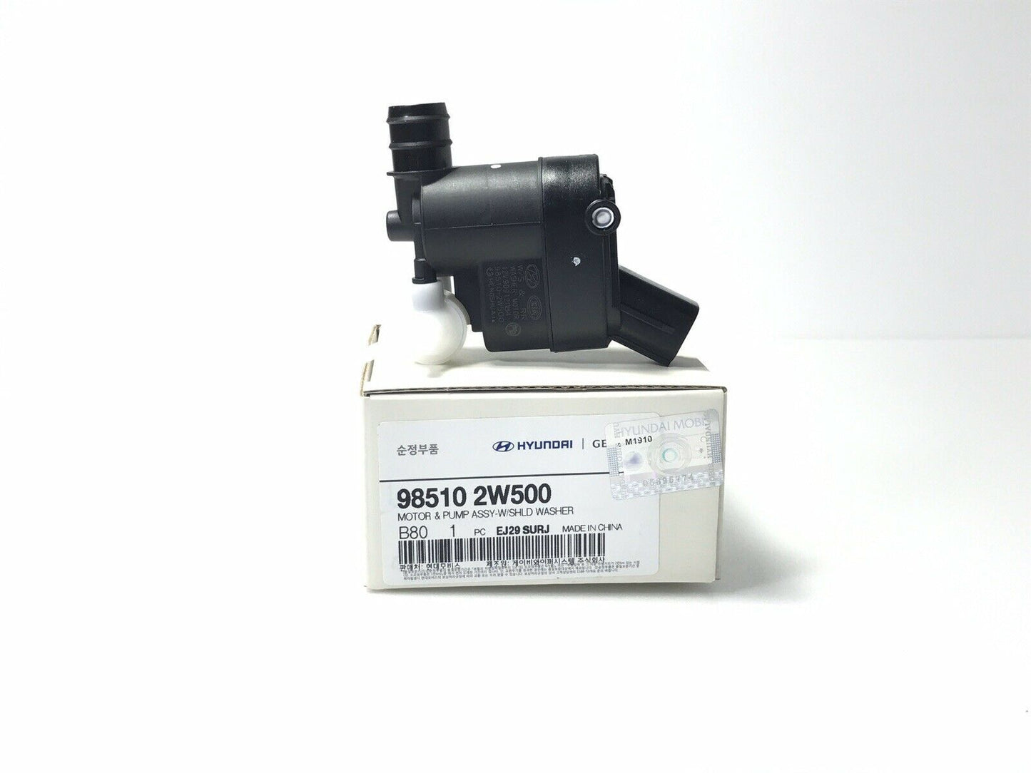 GENUINE 985102W500 Winshield Water Pump for Elantra GT Santa Fe Sport Veloster