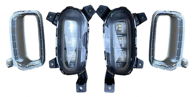 GENUINE Fog Light LED Left & Right & COVERS for Kia Seltos GT SX TURBO