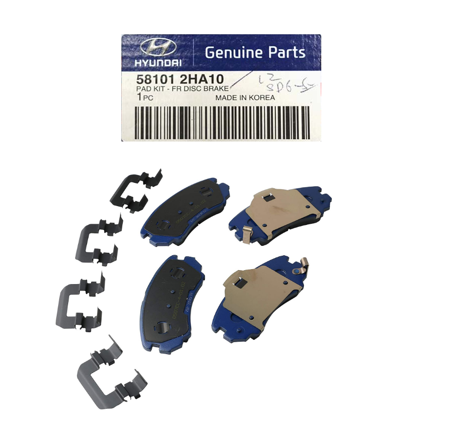 GENUINE 581012HA10 Front Brake Pad Kit for TUCSON SPORTAGE ELANTRA SONATA 07-10