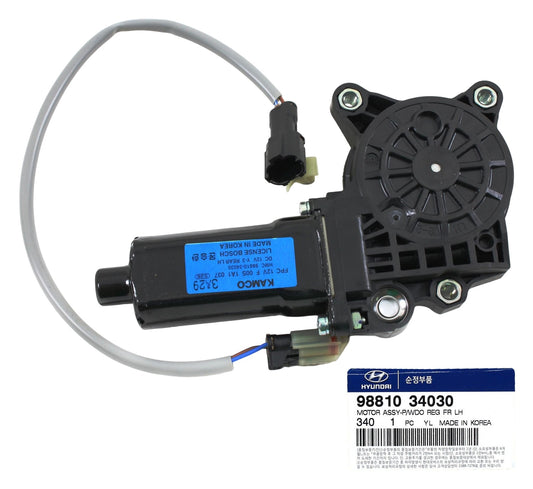 GENUINE 9881034030 Front Left Power Window Motor for Hyundai Accent Sonata 96-99