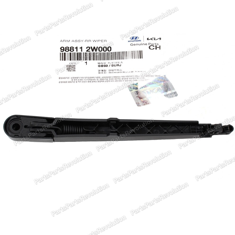 Wiper Arm 988112W000 Rear for Hyundai Santa Fe Sport 2013-2018