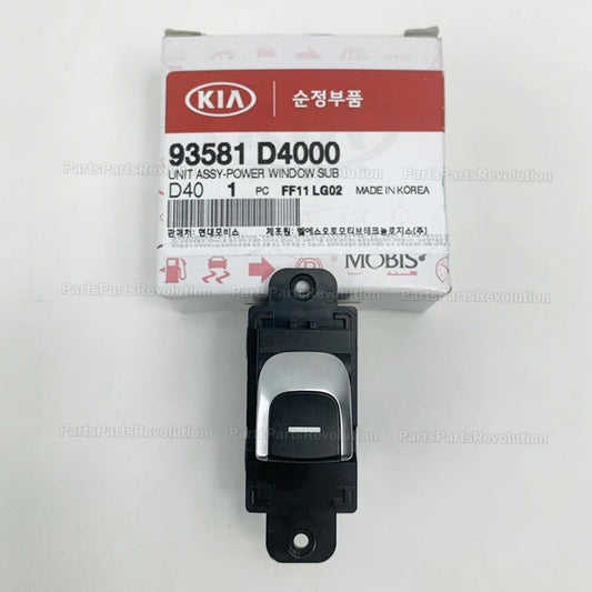 GENUINE Window Switch 93581D4000 for Kia Optima 2016-2020