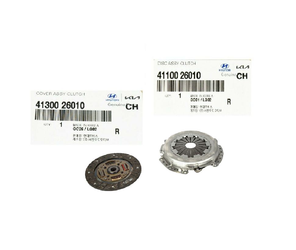GENUINE Clutch Kit Disc & Cover 1SET Plate 4110026010 4130026010 for Hyundai KIA