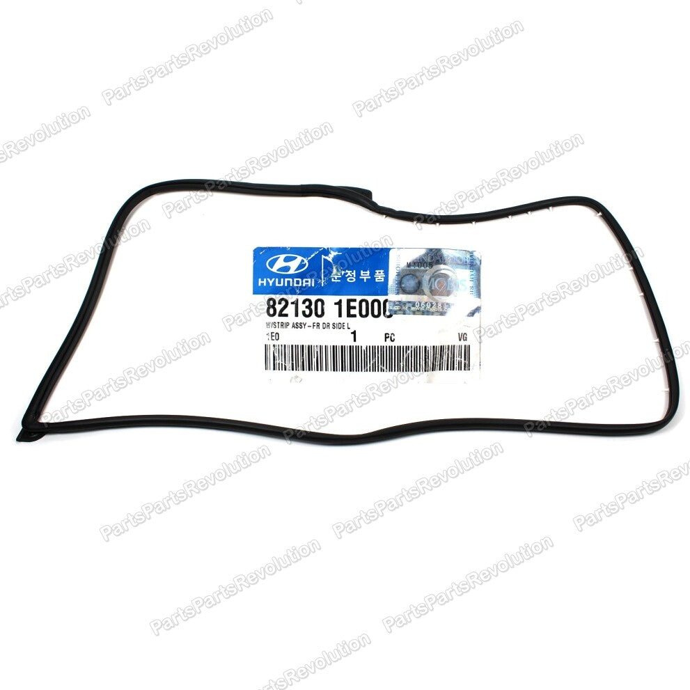 GENUINE WeatherStrip Front DRIVER for 2006-2011 Hyundai Accent Sedan 821301E000