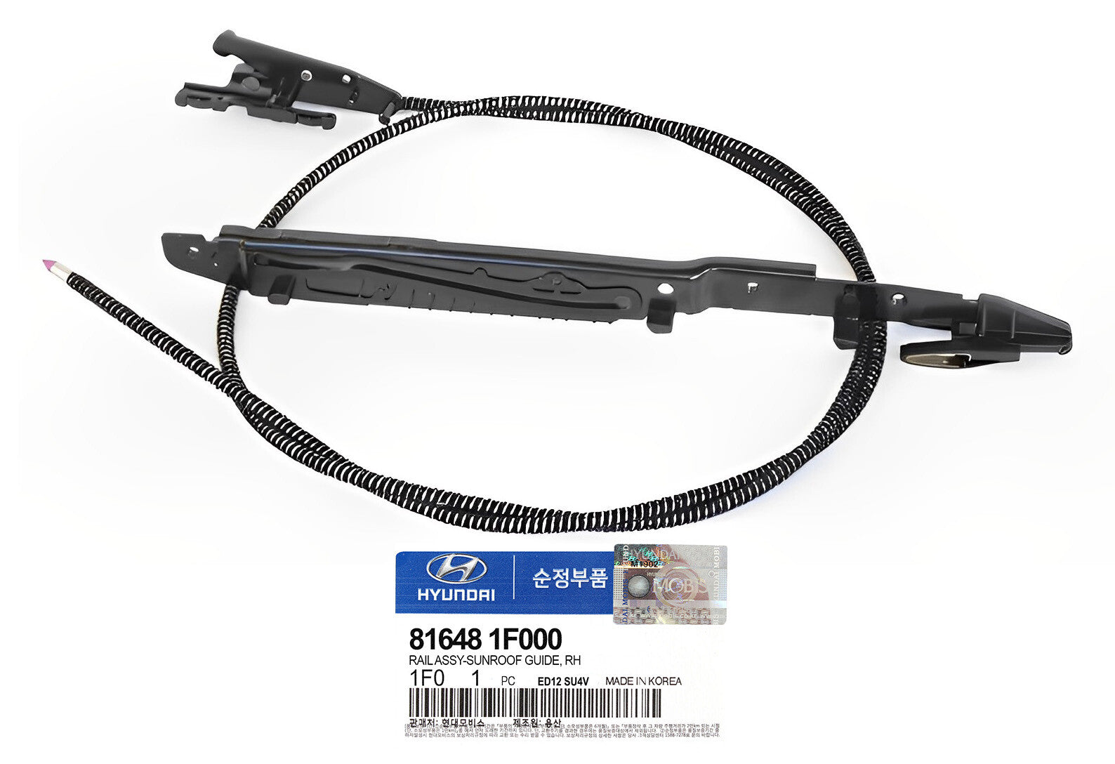 GENUINE 816481F000 Right Side Sunroof Guide Rail for Hyundai & KIA
