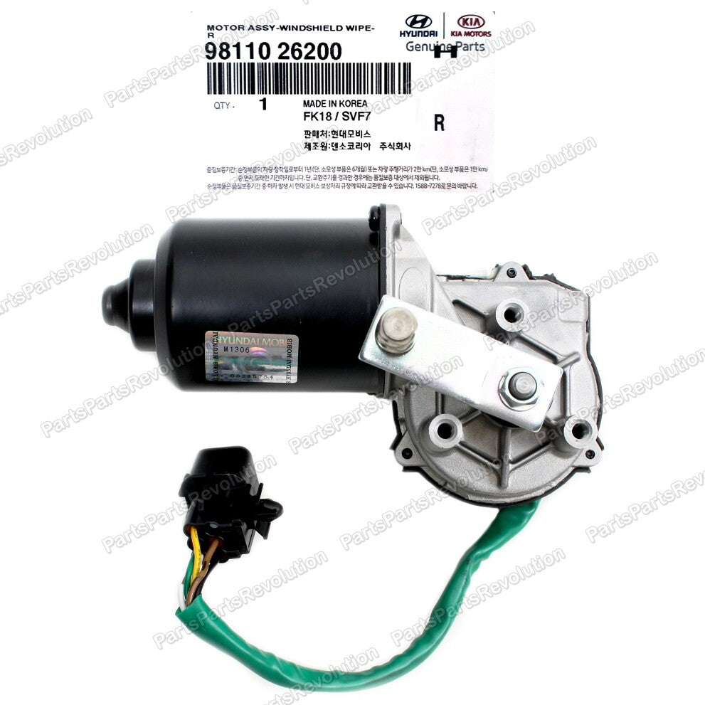 Windshield Wiper Motor Front 9811026200 for Hyundai SantaFe 2001-2004