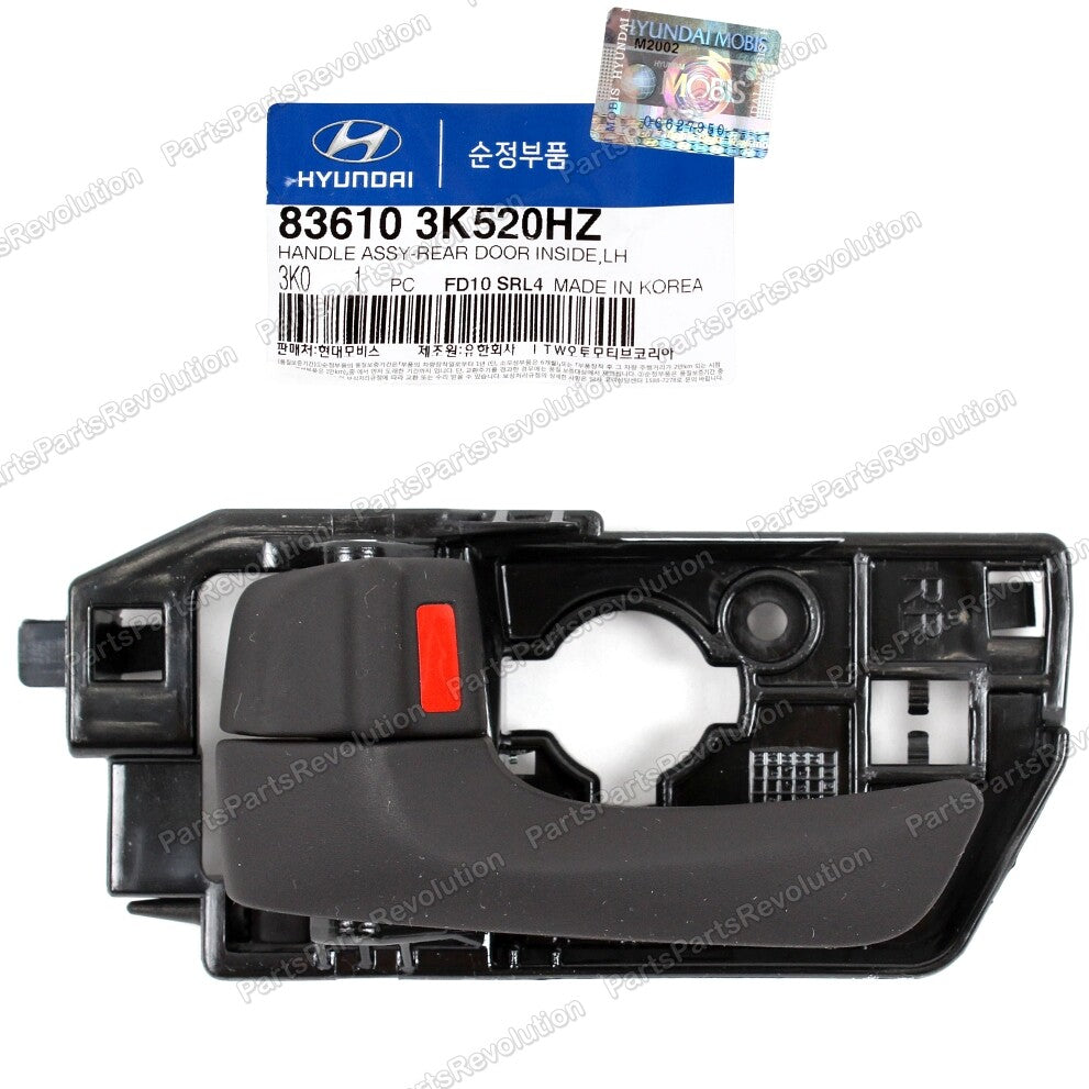 GENUINE Inside Door Handle Rear Left 836103K520HZ for Hyundai 2009-2010 Sonata