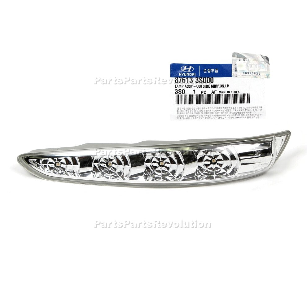 GENUINE Outside Mirror Lamp Left for 2011-2014 Sonata Hybrid 876133S000