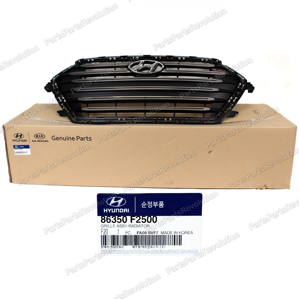 Radiator Grille & Molding 86350F2500 for Hyundai Elantra 1.6L 2017-2018