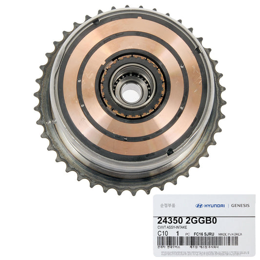 GENUINE 243502GGB0 Intake CVVT Gear for Sorento Sportage Tucson Sonata Stinger