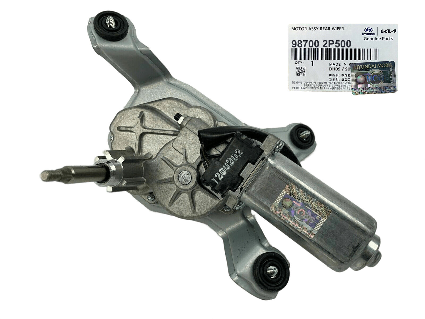 GENUINE 987002P500 Rear Trunk Window Wiper Motor for Kia Sorento 2013-2015