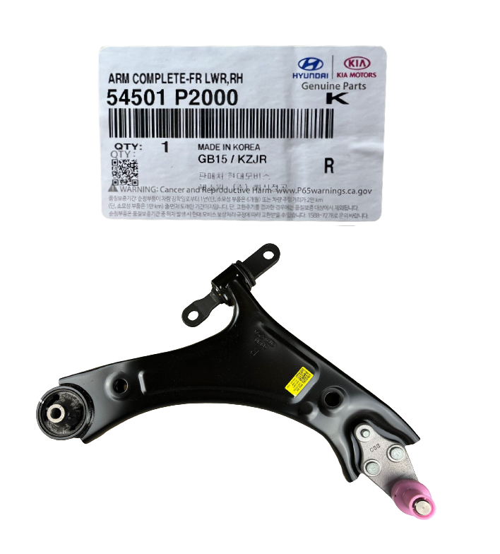 GENUINE 54501P2000 Front Lower Control Arm Right Side for Kia Sorento 2021-2022