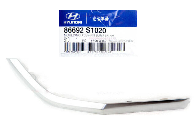 GENUINE 86692S1020 Rear Bumper Molding Trim RIGHT Side for Hyundai SantaFe 19-20