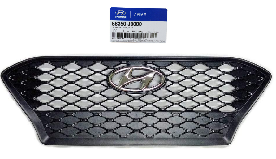 GENUINE 86350J9000 Bumper Grille for Hyundai Kona 2018-2021