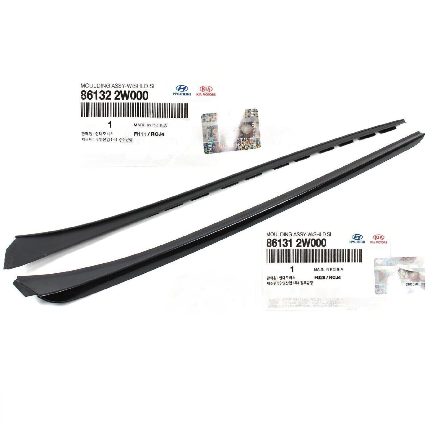 GENUINE Windshield Pillar Molding LH & RH for Hyundai Santa Fe 2013-2019